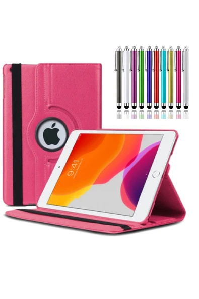corcishop Ipad Mini 3 Kılıf A1599 A1600 Uyumlu 360° Dönerli Tablet Kılıfı + Kalem ürün görseli 1