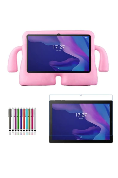 corcishop Xiaomi Redmi Pad Se 11inç Modeli Uyumlu Kılıf Tutmalı Silikon Kılıf Ekran Koruyucu Kalem ürün görseli 1