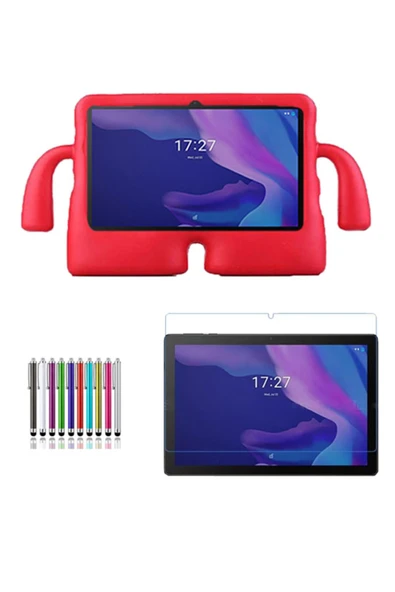 corcishop Xiaomi Redmi Pad Se 11inç Modeli Uyumlu Kılıf Tutmalı Silikon Kılıf Ekran Koruyucu Kalem ürün görseli 1