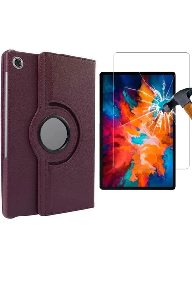 corcishop Samsung Galaxy Tab A9+Plus X210 X215 X217 Uyumlu 360° Dönerli Tablet Kılıfı + Ekran Koruyucu ürün görseli 1