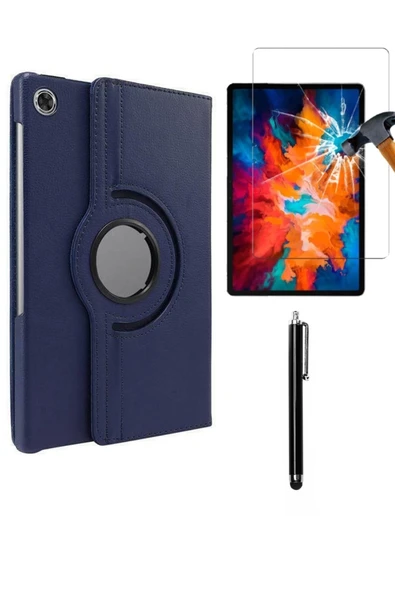 corcishop Lenovo Tab M10 Tb-x606f Za6h0015tr 10.3 Inç Uyumlu 360° Dönerli Tablet Kılıfı 3lü Set ürün görseli 1