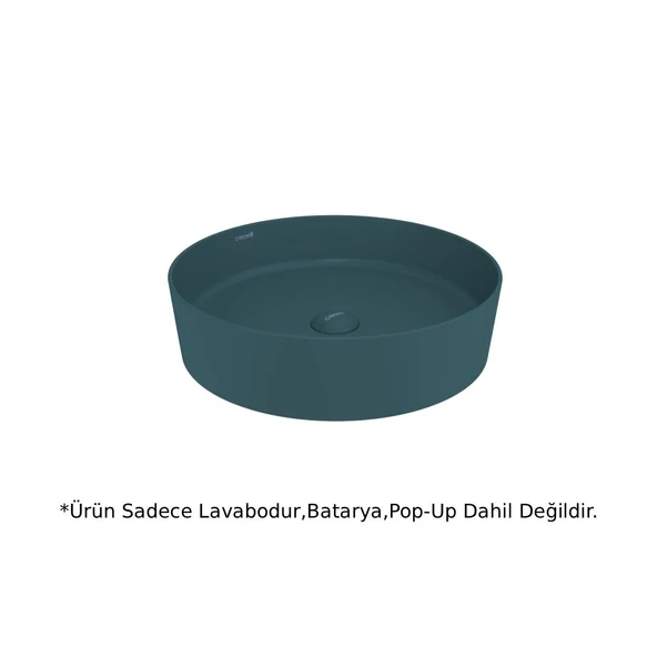 Creavit LP145 LOOP Masa Üstü Çanak Lavabo Mint 45cm - Resim 2