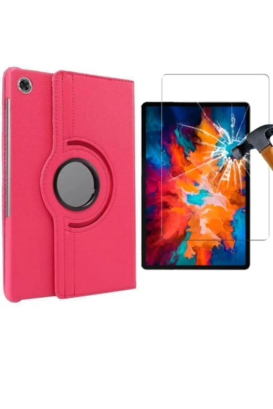 corcishop Lenovo Tab M10 Tb-x606x 10.3 Inç Za6j0006tr Uyumlu 360° Dönerli Tablet Kılıfı + Ekran Koruyucu ürün görseli 1