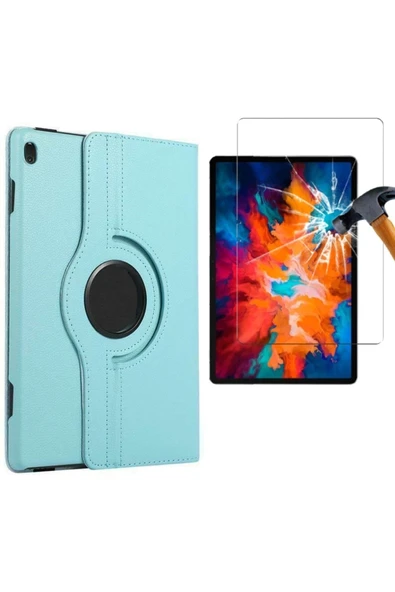 corcishop Lenovo Tab M10 Tb-x505f Za4g0072tr Uyumlu 360° Dönerli Tablet Kılıfı + Ekran Koruyucu ürün görseli 1