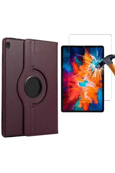 corcishop Lenovo Tab M10 Tb-x505f Za4g0072tr Uyumlu 360° Dönerli Tablet Kılıfı + Ekran Koruyucu ürün görseli 1