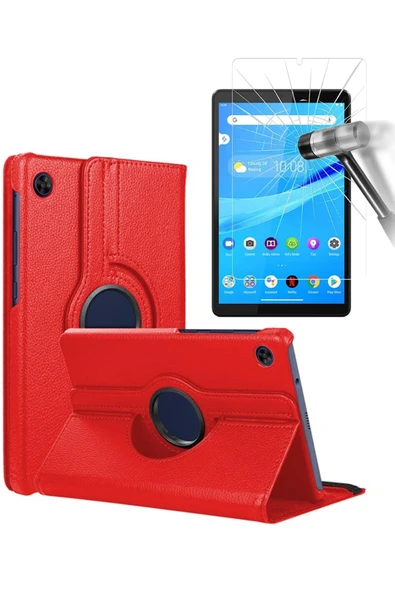 corcishop Lenovo Tab M8 Tb-8505f 8 Inç Za5g0100tr 360° Dönerli Tablet Kılıfı + Ekran Koruyucu ürün görseli 1
