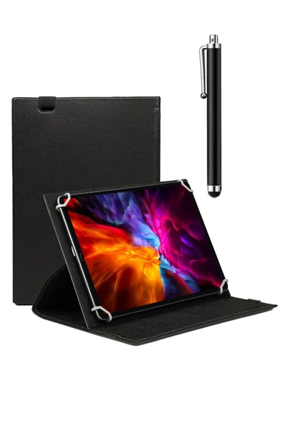corcishop Huwaeı Mediapad M2 Universal Dönerli Standlı Kılıf + Tablet Kalemi ürün görseli 1