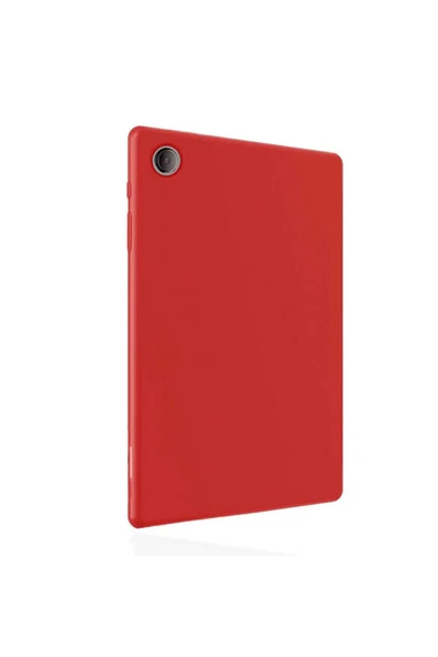 corcishop Lenovo Tab M10 Hd Uyumlu Tb-x306f Za6w0026tr Kırmızı Silikon Tablet Kılıfı ürün görseli 1