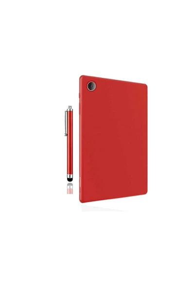 corcishop Lenovo M8 Tb-8505f Tb-8505fs Uyumlu Esnek Silikon Tablet Kılıfı + Tablet Kalemi ürün görseli 1