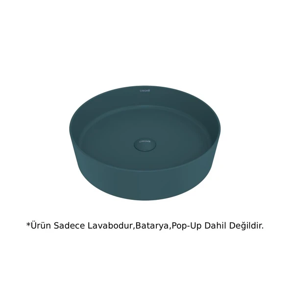 Creavit LP145 LOOP Masa Üstü Çanak Lavabo Mint 45cm ürün görseli 1