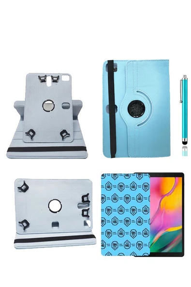 corcishop Amazon Hd 8 Uyumlu Kılıf 360° Dönerli Unıversal Standlı Kılıf + Nano Ekran Koruyucu + Kalem ürün görseli 1