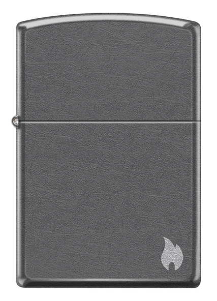 Zippo Flame Dizayn Çakmak - Gray Dusk ürün görseli 1