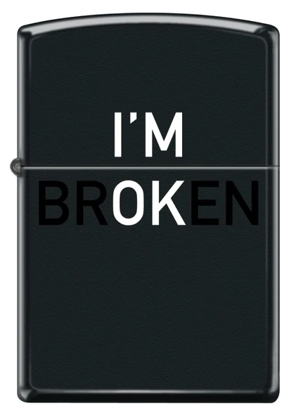 Zippo I'm OK Dizayn Çakmak ürün görseli 1