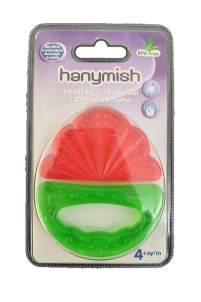 Hanymısh Renkli Sulu Diş Halkası-istiridye ürün görseli 1
