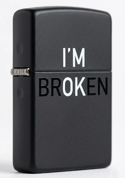 Zippo I'm OK Dizayn Çakmak - Resim 2