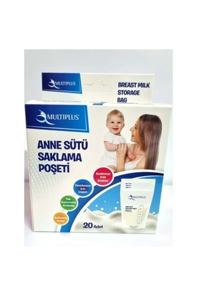 SÜT SAKLAMA POŞETİ 20 ADET ürün görseli 1