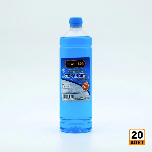 POWERTEN Kışlık Oto Cam Suyu -30 derece 20 adet 2026 ürün görseli 1