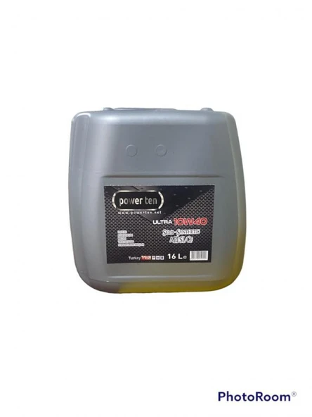 powerten 10w40 16 lt motor yağı 16  LT 2026 ürün görseli 1