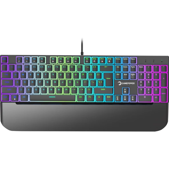 Suki Mekanik Kırmızı Switch Puding Keycaps Türkçe Q 104 Tuş USB Gaming Klavye ürün görseli 1