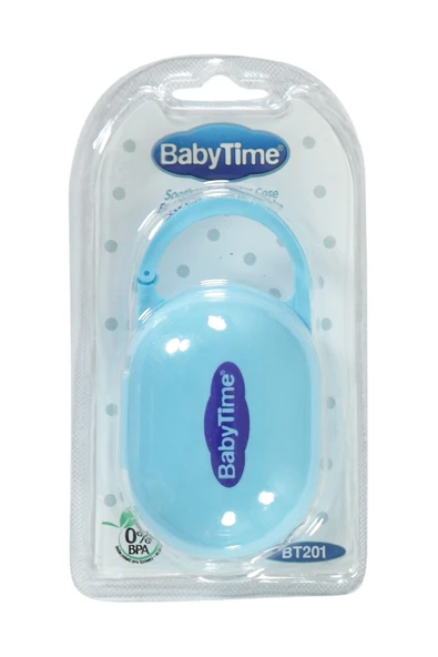 Baby Time Emzik Saklama Kabı Mavi ürün görseli 1