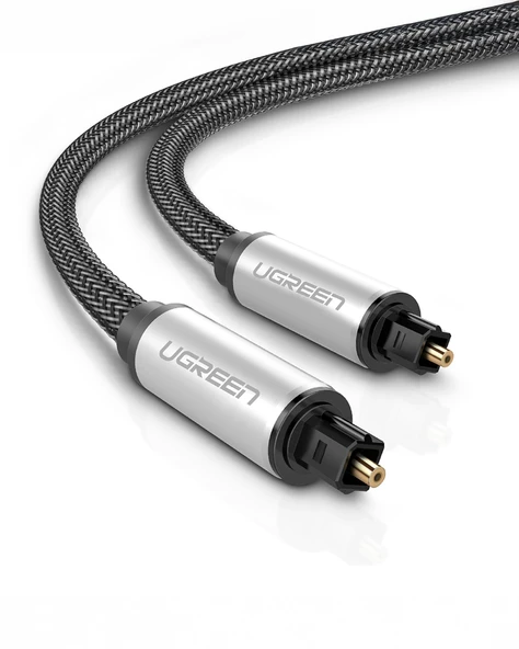 UGREEN 5.1 Dijital Toslink Optik Ses Kablosu 3 Metre, 10541 ürün görseli 1