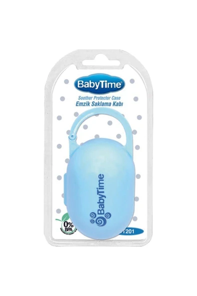 Baby Time Emzik Saklama Kabı - Mavi ürün görseli 1