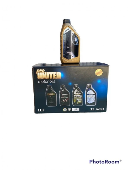 UNİTED PRO ATF DİREKSİYON YAĞI 1 LT  12 ADET KOLİ YENİ ÜRETİM 2026 ürün görseli 1