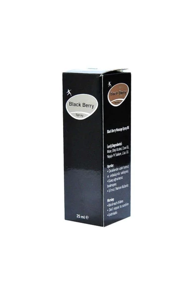 Black Berry Masaj Spreyi 25 Ml ürün görseli 1