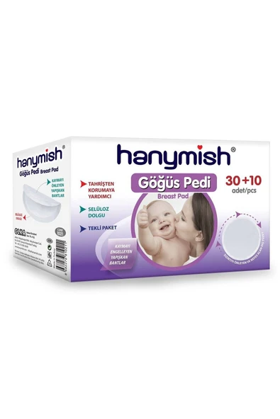 Hanymısh Göğüs Pedi 30+10 ürün görseli 1