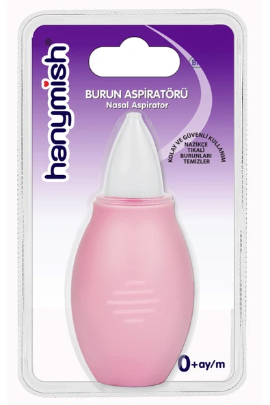 Burun Aspiratörü Pembe - Resim 4