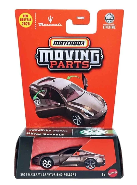 Matchbox Maserati Granturismo Folgore - Moving Parts ürün görseli 1