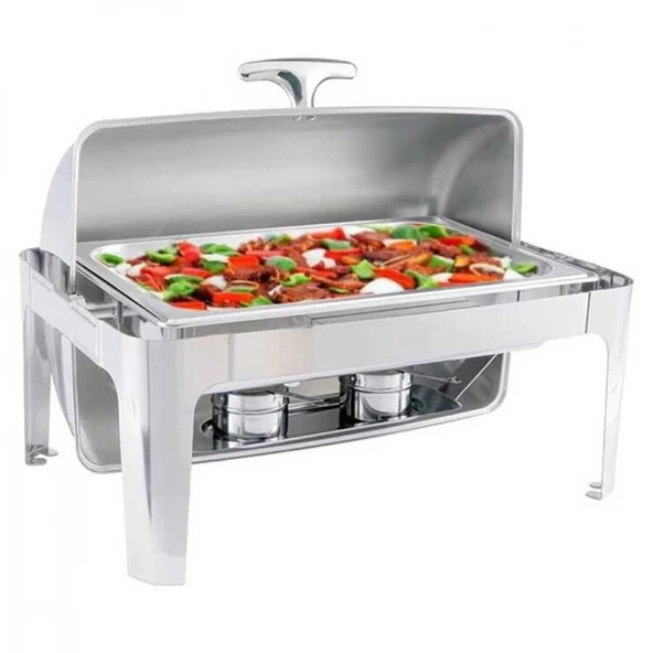 Chafing Dish Roll Top 9 L (CDR-9) - Resim 5