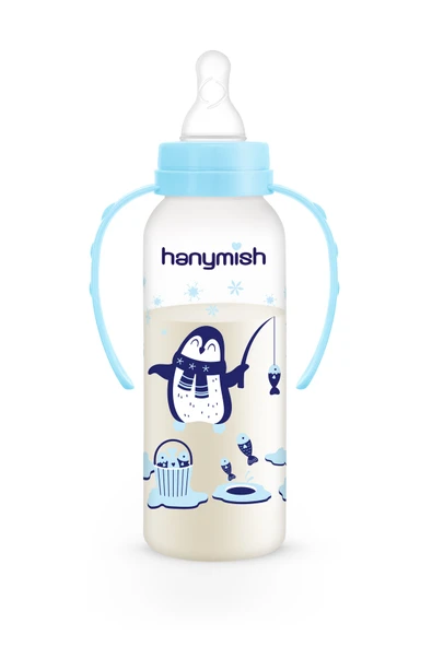 Kulplu Pp Biberon 240 ml Mavi - Resim 5