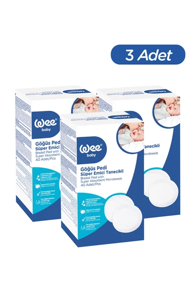 Klasik Göğüs Pedi Seti (40x3 120 Adet) ürün görseli 1