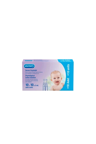 Serum Fizyolojik 20 Flakon 5 ml 2025/01 ürün görseli 1