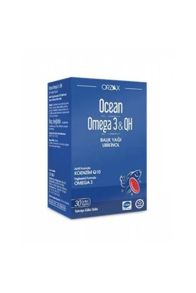 Omega 3 Qh 30 Kapsül Balık Yağı ürün görseli 1
