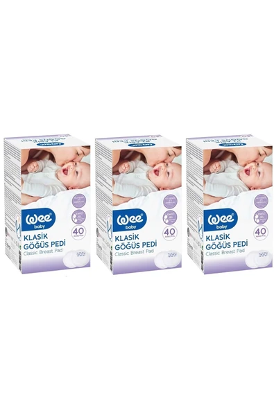 Klasik Göğüs Pedi (40 LI) 120 Adet (3PK*40) ürün görseli 1