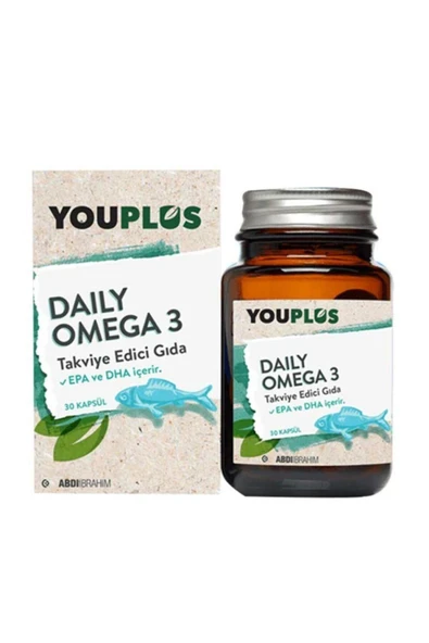 Daily Omega 3 Takviye Edici Gıda 30 Kapsül ürün görseli 1