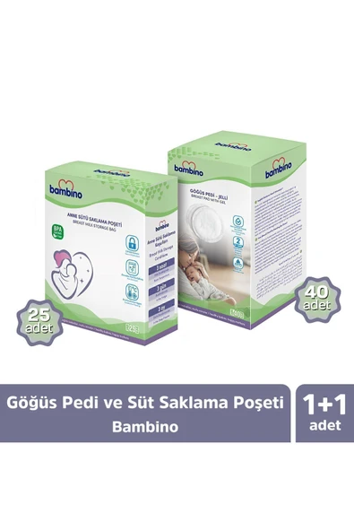 Göğüs Pedi ve Süt Saklama Poşeti Seti ürün görseli 1