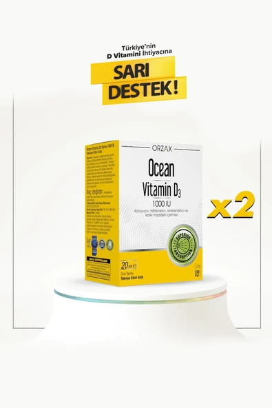 Vitamin D3 1000 Iu 20 Ml Sprey 2 Adet ürün görseli 1