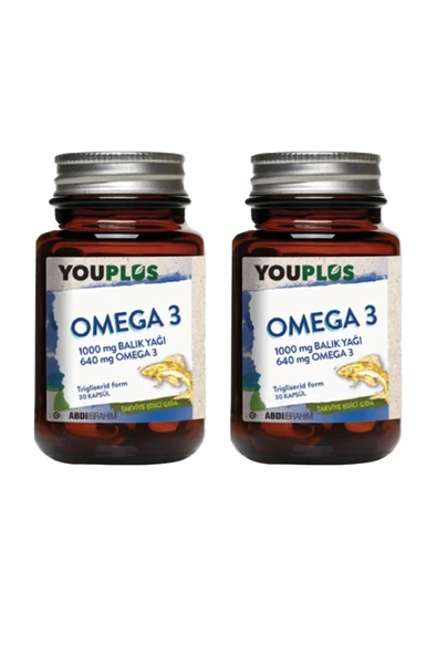 Omega 3 30 Kapsül 2 Adet ürün görseli 1