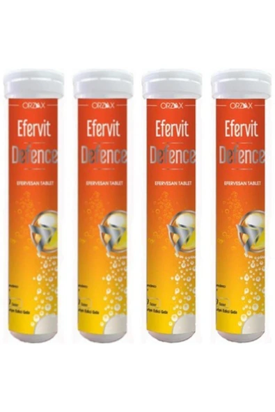 Efervit Defence 20 Efervesan Tablet 4 Kutu ürün görseli 1