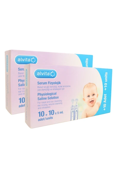 Serum Fizyolojik 20 Flakon 5 ml ( 2 kutu) ürün görseli 1