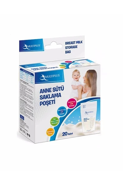 Anne Sütü Saklama Poşeti - 20'li 2 Kutu - Resim 2
