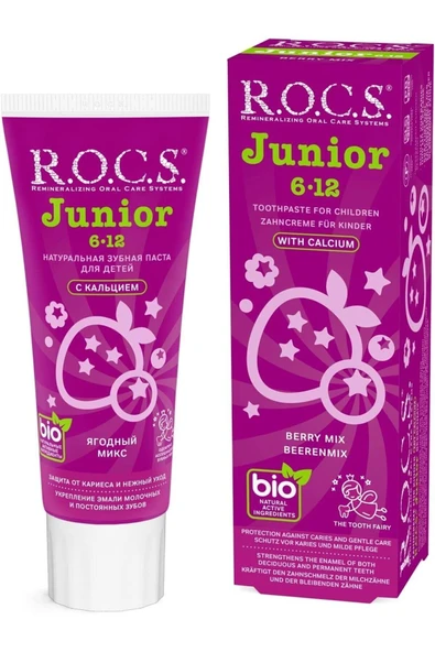R.O.C.S Junior 6-12 Diş Macunu Orman Meyveli ürün görseli 1