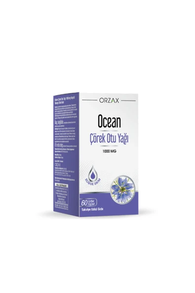 Ocean Çörek Otu Yağı 1000 Mg 60 Kapsül ürün görseli 1