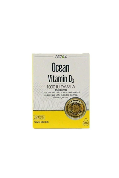 Ocean Vıtamın D 1000 Iu Damla ürün görseli 1