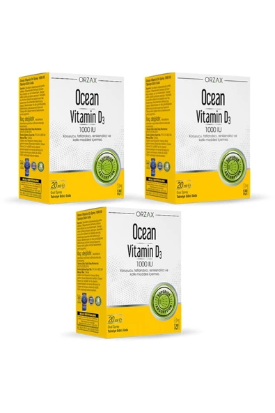 Vitamin D3 1000 Ii Sprey 3'lü ürün görseli 1