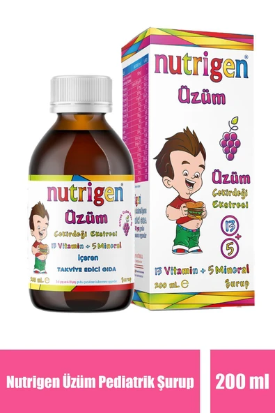 Nutrigen Üzüm Pediatrik Şurup 200 ml ürün görseli 1