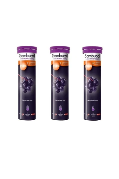 Sambucol 15 Tablet X3 ürün görseli 1